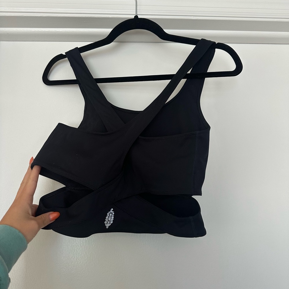 FP Movement by Free People Black Tank Top